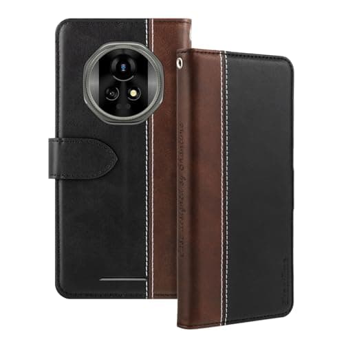 Shantime Two-Tone Leather Case for Xplore 2 Projector 5G - Black