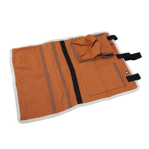 GOWENIC Camping Hanging Storage Bag Canvas Organizer for Tent — view 3