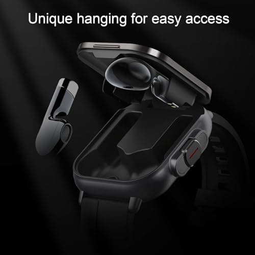 YUKERMARB 2 in 1 Smart Watch with Earbuds, 2.01 Inch Screen Smartwatch Wireless Headset Fitness Tracker Watch for Android for iOS — view 4