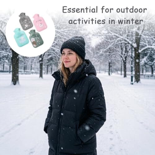 4Pcs Small Hot Water Bottle, Portable and Soft Hot Water Bottle — view 6