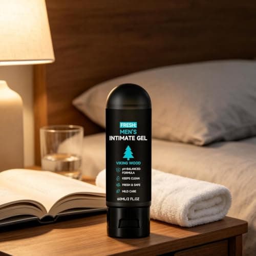 Men's Intimate Wash 60ml - Portable Refreshing Cleanser, Daily Hygiene Kit — view 3