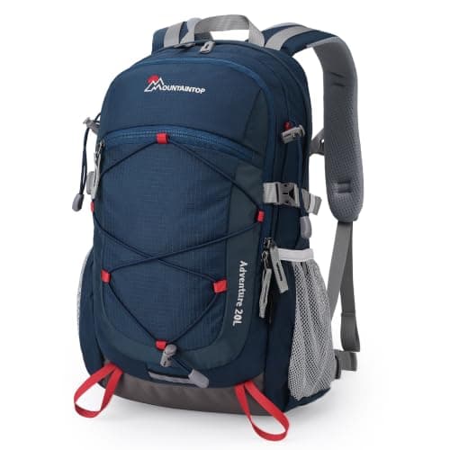 MOUNTAINTOP 20L Hiking Backpack Lightweight Rucksack for Men Women