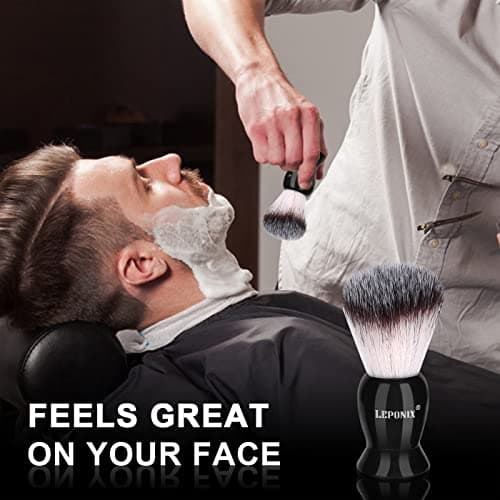 Shaving Kit for Men, Mens Complete Shaving Set with 2 Pack Shaving Soaps, Brush and Bowl, Shaving Cream, Gifts for Husband Boyfriend — view 5