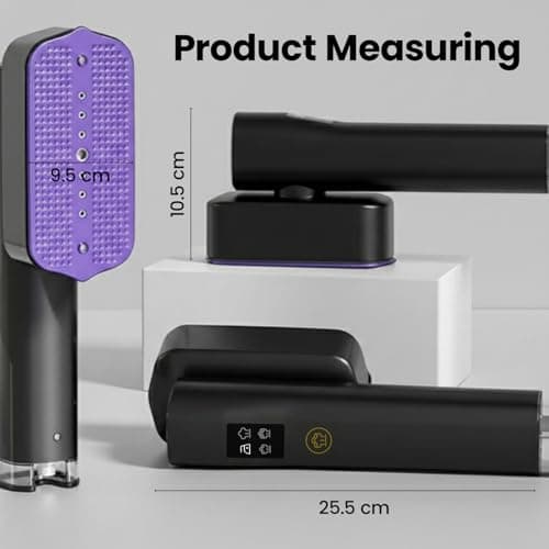 Lyntric Handheld Travel Steamer, 2.1 m Cord, 100 ml Tank — view 2
