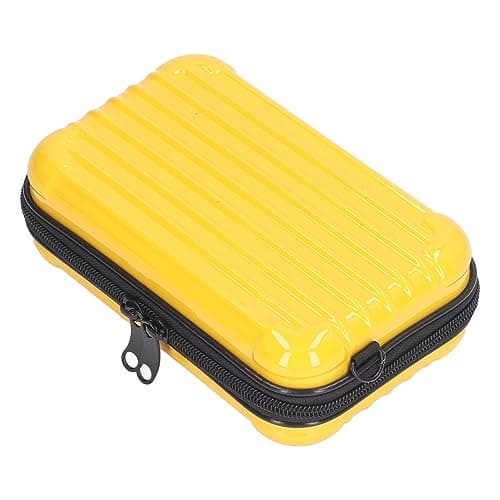 NinGYiYan ONE RS Protective Hard Case, Camera Bag with Internal Grid for Accessories Storage, Durable Shell for Cycling Skiing Travel (Yellow) — view 4