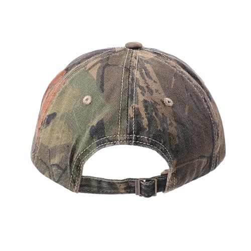 Woedpez Fashion Camouflage Baseball Cap Easy to Carry Sun Hat for Travel Camping and Outdoor Adventures Hiking Climbing Headwear Breathable Cotton Baseball Cap — view 4