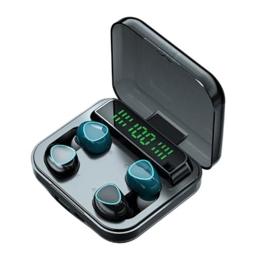 Xweptuy TWS Couple Earbuds Wireless HIFI Stereo Noise Reduction IPX7 Waterproof Earphone — view 3