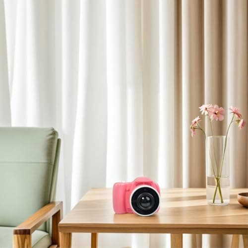Projector Camera with Music Playback and Ai Editing Pink — view 3