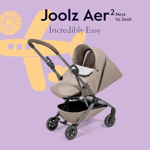 Joolz AER2 Nest to Seat for Newborn to Toddler – Easy One-Hand Fold — view 3