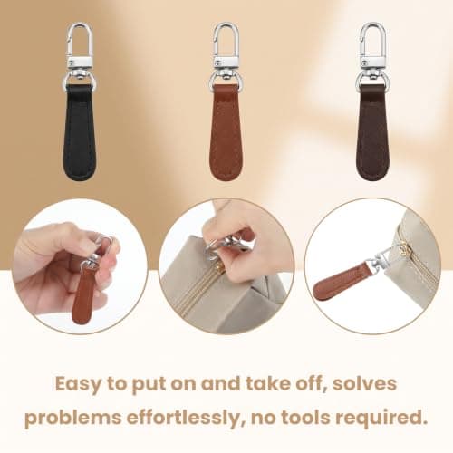 Xinjoduz 12 PCS Portable Luggage Zipper Pull Replacement — view 6
