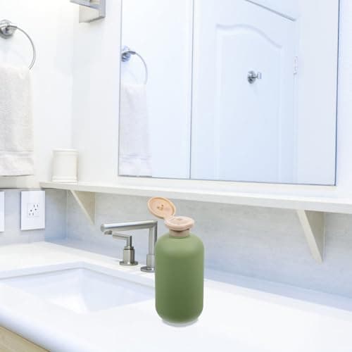 Beatifufu 2pcs 300ml Green Flip Top Pe Pp, Back to School Decorations — view 4