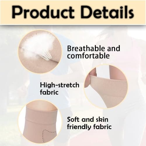 Achilles Tendonitis Socks, Breathable Ankle Compression Socks, Gel Heel Crack Prevention Moisturizing Sock for Tendonitis Bursitis and Dry Cracked Ligament Damage Sprained Relieve Pain (Brown,1 Pair) — view 3
