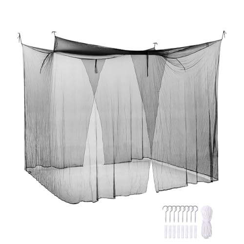 Friendly Mosquito Net for Hiking, Mosquito Net for Sleeping Bag or Tent, Easy to Pack and Carry, Travel Mosquito Net with 3 Color Options, Large Outdoor Net, Camping Tent, Perfect for Polyester
