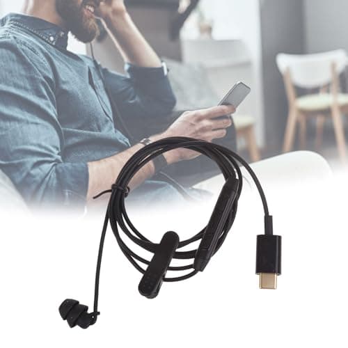 USB Type C Earphone Single-Side Earphone Earbud Single-Ear Earbud With Mic For Travel Running And Security Type C Earphones With Call Function — view 5