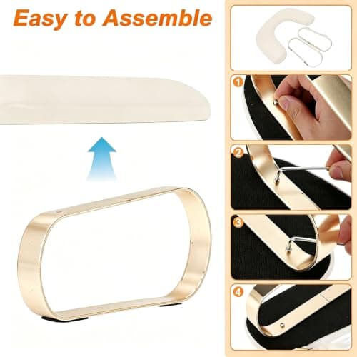 VOCOSTE Nail Arm Rest U Shaped Arm Rest for Nail Tech Nail Hand Rest — view 3
