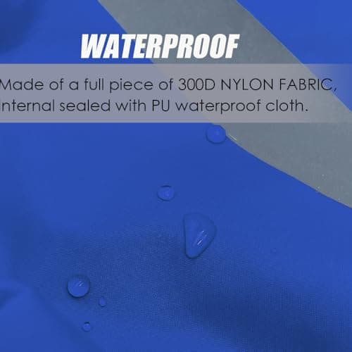 LICQIC Waterproof Rain Cover for Backpack, Reflective Rucksack Rain Cover for Outdoor, Hiking, Camping, Traveling, Cycling — view 3