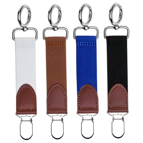 Healeved 4pcs Elastic Hat Clips for Travel Outdoor Accessories