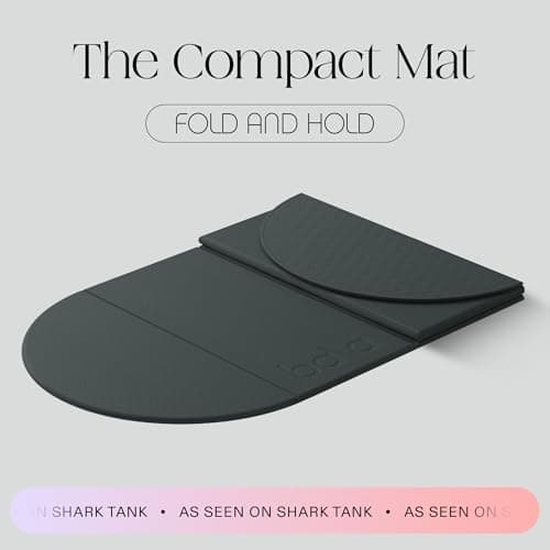 Bala Compact Foldable Yoga Mat, Non-Slip Exercise Mat for Home Workout — view 2