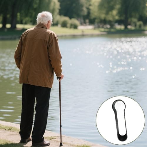 ClipEase Folding Walking Stick Clip, 19mm Cane Section Holder Organiser — view 6