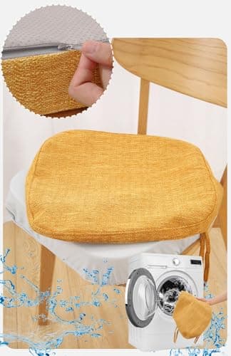 U-Shaped Non-Slip Seat Cushion Thick & for Kitchen Dining Garden Office 5-Pack (43x40x8cm) - Comfortable Support for Long Hours — view 5
