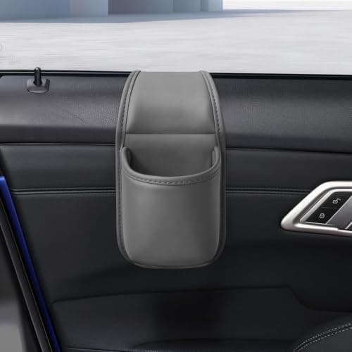 Car Cup Holder Universal Leather Scratch-Resistant Vehicle Organizer — view 3