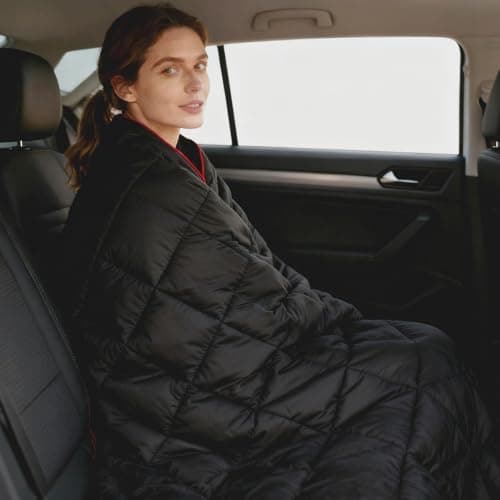 Gcerfby Packable Blanket Windproof Waterproof Wearable Portable Quilt — view 3