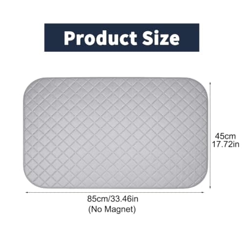 Tabletop Ironing Mat,33.5x 17.7 Inch Foldable Ironing Pad for Steam Ironing — view 2