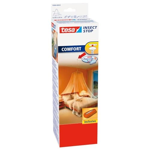 tesa 55836 Mosquito, Fly And Insect Over Bed Travel Net