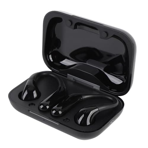 Real Time Translation Earbuds Noise Reduction Wireless Bluetooth Translator Earphones Support Multi Languages for Travel Business (Black) — view 5