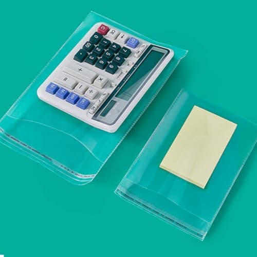 200pcs Self Adhesive Opp Storage Bag 12x18cm White — view 4