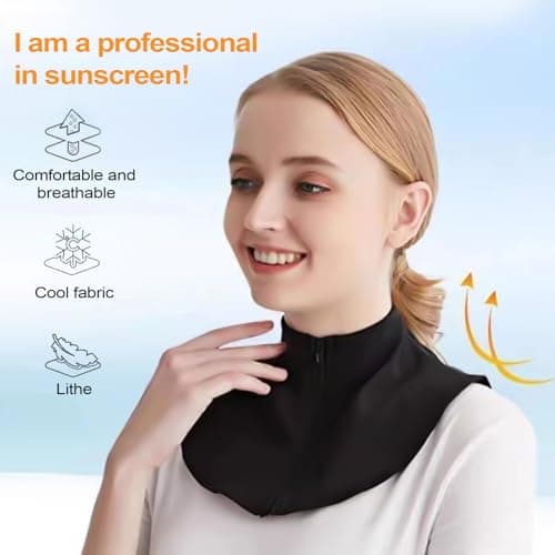 Generisch Wrap, UV Blocking Collar, Reusable Moisture Wicking Band, Lightweight Sun Protection, 7,086 Inches, Ideal for Hot Weather, Construction, Camping, Travel, Outdoor Work — view 3