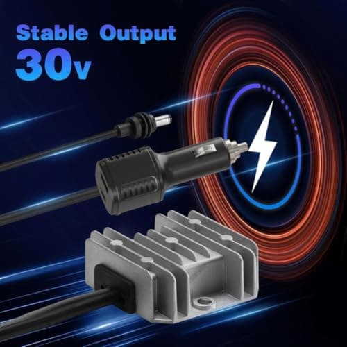 12V-28V to 30V Voltage Converter for RV Camping(3 meters) — view 6