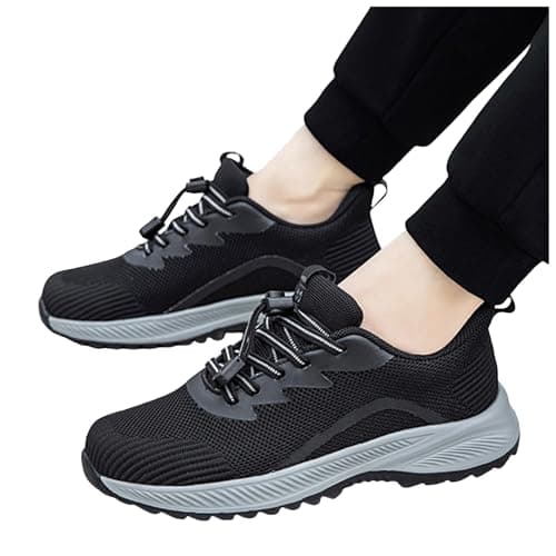 Unisex Walking Trainers Running Shoes Breathable Air Mesh Non Slip Sneakers — view 4