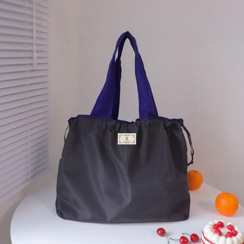 2026 New Arrivals Handbag Women's Stylish Durable Shoulder Bag for Women Large Capacity Handbag Perfect for Shopping Casual Outfits Daily Use, gray, Medium — view 2