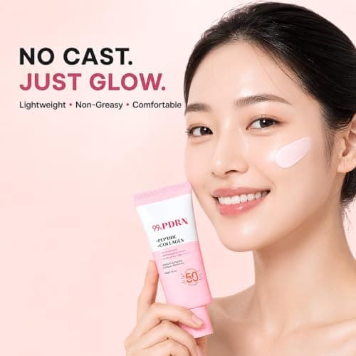 Pink Tone-Up PDRN Sunscreen SPF 50+, Glow Collagen Sunscreen SPF 50, 50g — view 4
