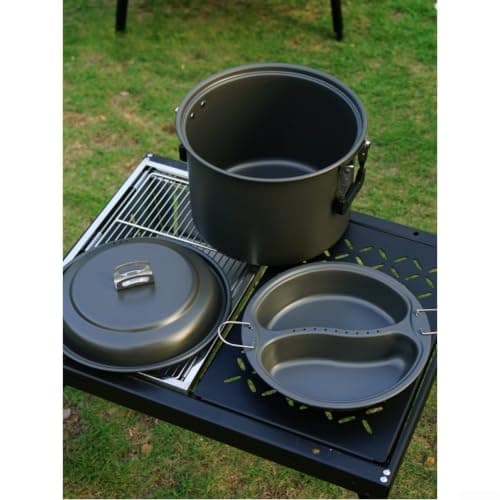 Collapsible 6L for camp Pot for Hiking Backpacking Collapsible — view 5