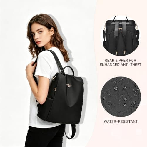 shepretty Backpacks Anti Theft Women Travel Rucksack Shoulder Bag,8888-d. — view 3