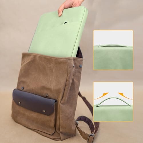 14 Inch Laptop Case Computer Sleeve for HP Lenovo Acer Dell Chromebook/Stream/Aspire 3, Lenovo IdeaPad/ThinkPad, ASUS Chromebook/Vivobook Go, Dell Latitude 7490 Bag, Green — view 6