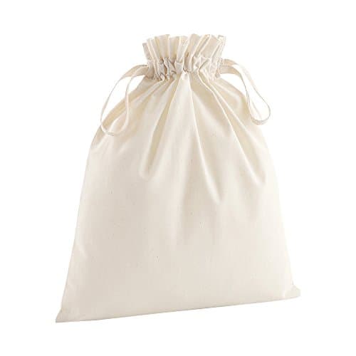 Westford Mill W118 Organic Cotton Draw Cord Bag