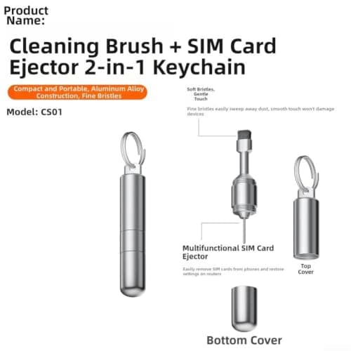 Portable Phone Maintenance Tool for Travel Pocket — view 4