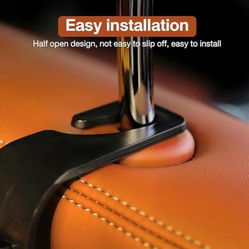 RCGOFOLLOW Car Seat Organizer With Tissue Box Cup Holder Hook,beige — view 3