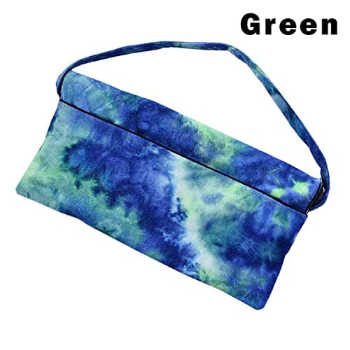 LIKEUDO Portable Pool Beach Sun Lounger Cover Pockets Microfiber Towel Travel Lounge Chair Cover Towels Sunbed Pockets Microfiber Towel Quick Dry Covers (green) — view 2