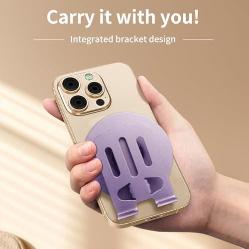 GOZOPO Foldable Phone Stand for iPhone 17 16,All Smartphones,Tablet 4-10" — view 5