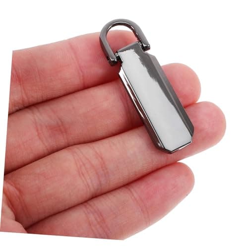 Zipper Pull Tabs Repair Kit Aluminium Alloy 12 Pack Size 3 and Size 5 — view 4