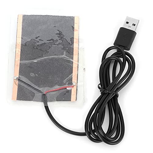 Alomejor Carbon Fiber USB Heating Film, Compact Size 9.5x6.5cm — view 6