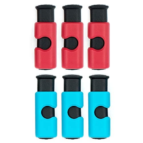 Premium Grade Food Bag Squeeze Clips Bread Clips Rubber Lid Non-slip Sealer Bag Cinches Easy Use Lock 6 Pcs
