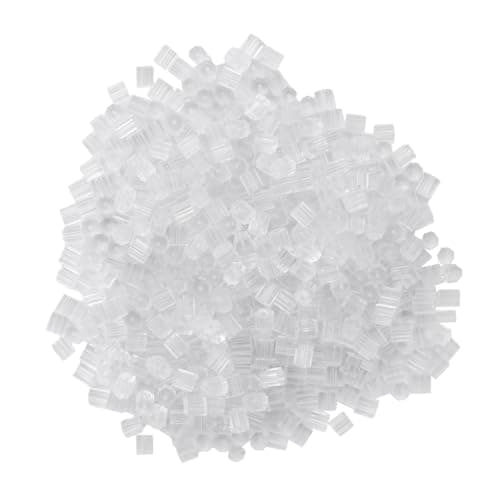 500Pcs Octagonal Plastic Earplug Stoppers for Women Girls