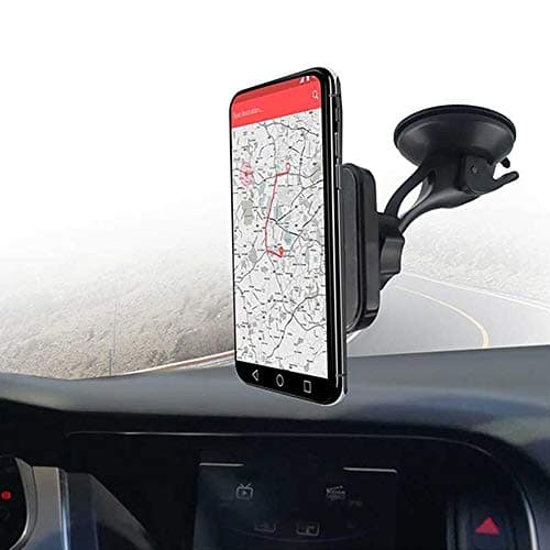 IWIO Magnetic Windscreen/Dashboard Car Universal Mobile Cradle Phone Holder compatible with Micromax Canvas Infinity Pro - BLACK — view 3