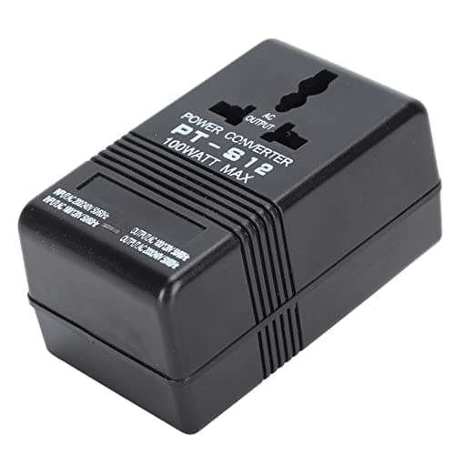 AYNEFY Voltage Converter 100W, Step Up/Down Power Transformer AC100-120V 50/60Hz to AC220-240V 100W with USB Port for Hair Dryer Straightener Iron Charger Travel Use