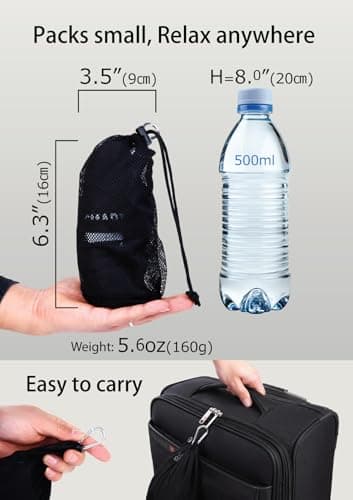 SMART TRAVEL Inflatable Lumbar Support Travel Pillow for Airplane Seat — view 6